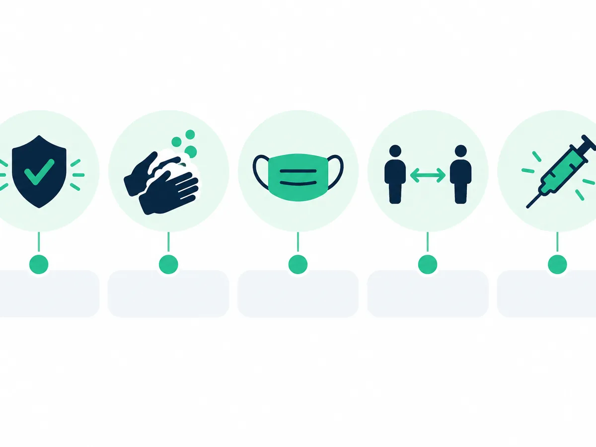 Checklist of five prevention steps (infographic) Checklist of five prevention steps (infographic)