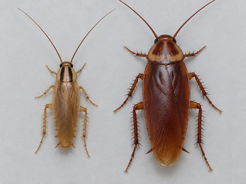Cockroaches identification photo — Hello Pest Control