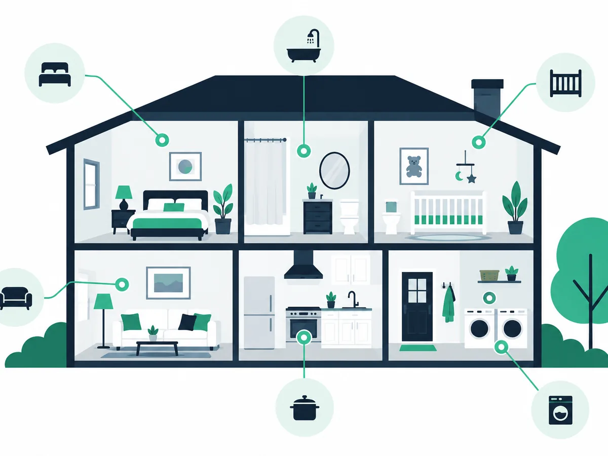 Room-by-room prevention checklist Room-by-room prevention checklist