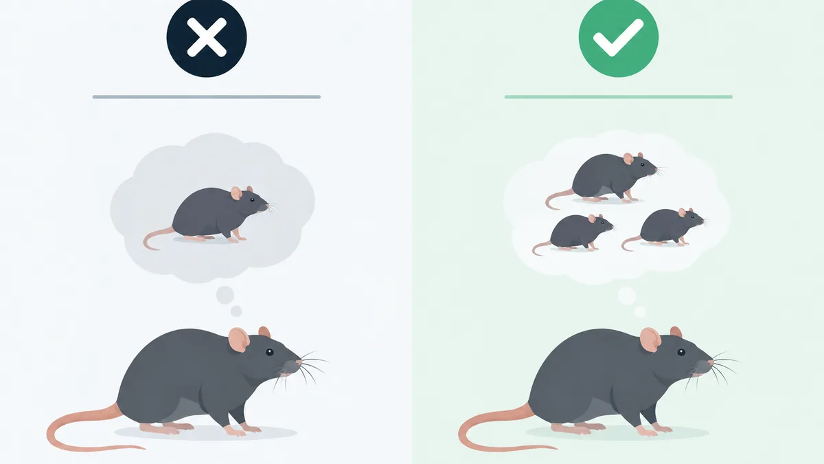 What Most People Get Wrong About Rodent Infestations Myth vs fact graphic about rodents
