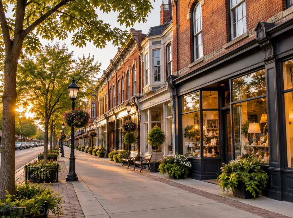 Pest control in Georgetown / Acton Downtown Georgetown’s main street — pest control in Georgetown / Acton by Hello Pest Control