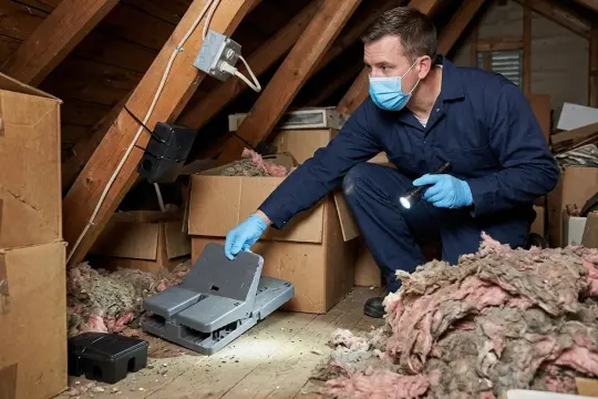 Wildlife control around a residential property